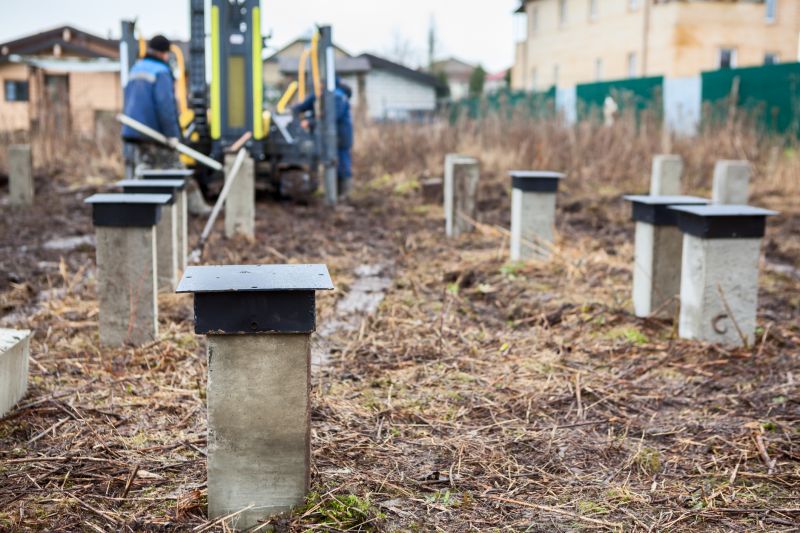Helical Foundation Piers Service detail