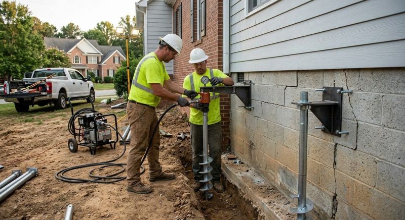 Concrete Foundation Installation Service